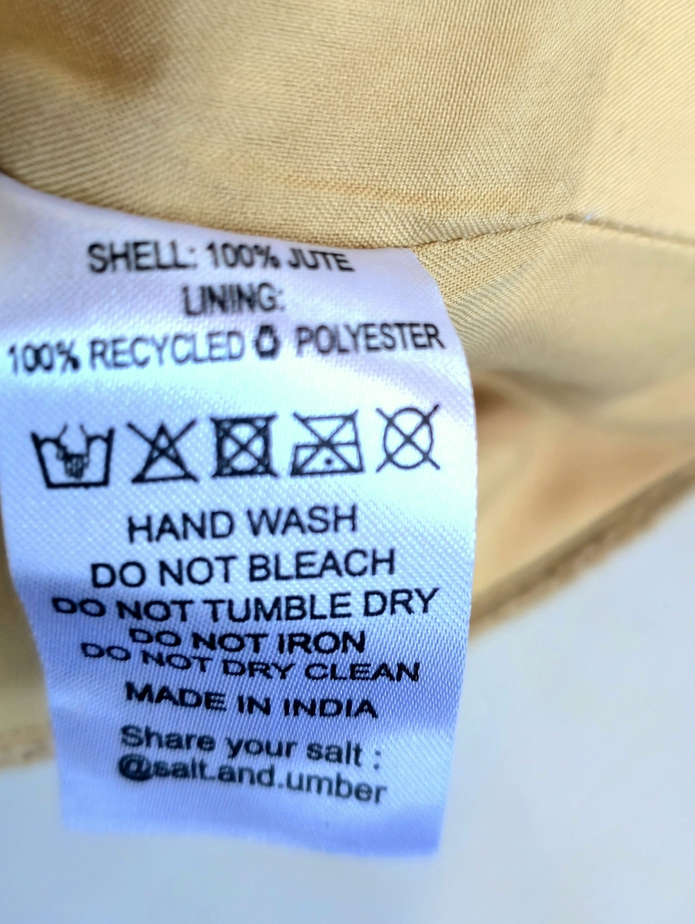 Salt + Umber Isla Seashell Large Tote Bag - Picture 7 of 15